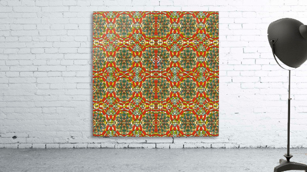  Patterned Print Wall Preview