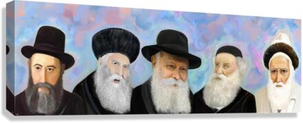chabad dynasty Canvas Print