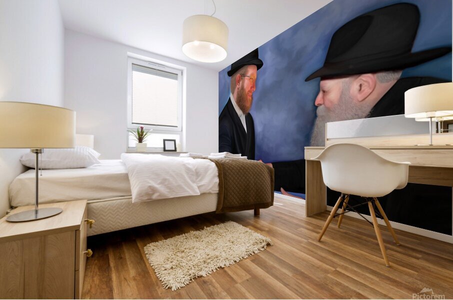 print teddy Mural print