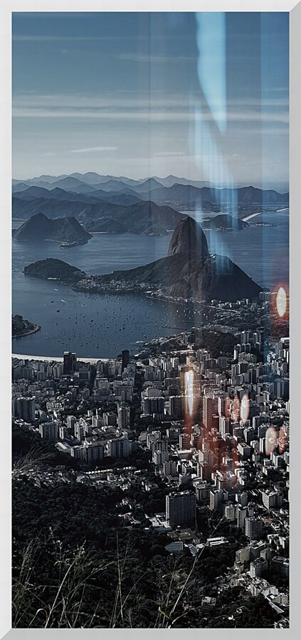 Pao de Acucar Picture Frame print