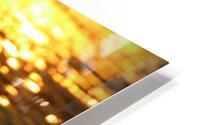 Golden waves v4 HD Metal print