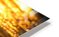 Golden waves v3 HD Metal print