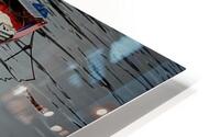 Blue boat HD Metal print
