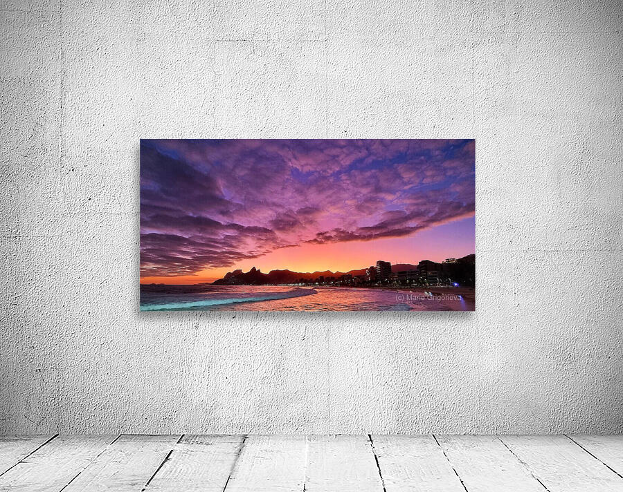 Sunset in Ipanema Wall Preview