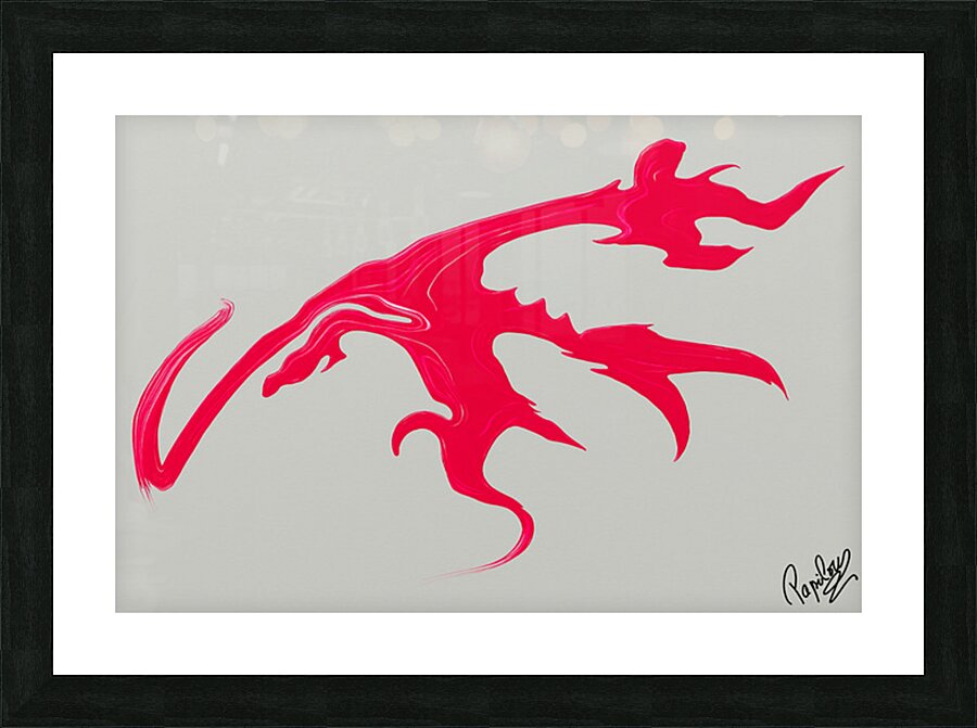 Dragon Picture Frame print