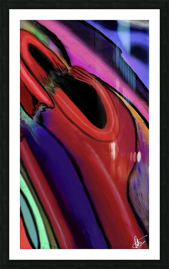 Vibration Intuitive - Intuitive Vibration Picture Frame print