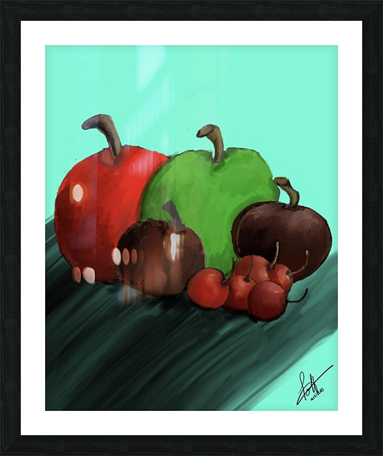 Fruits Picture Frame print