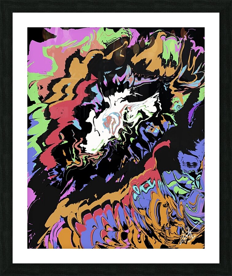 Bourdonnement -  Buzz Picture Frame print