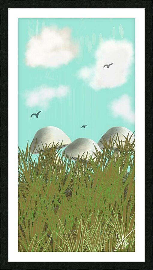 Champignons - Mushrooms  Picture Frame print
