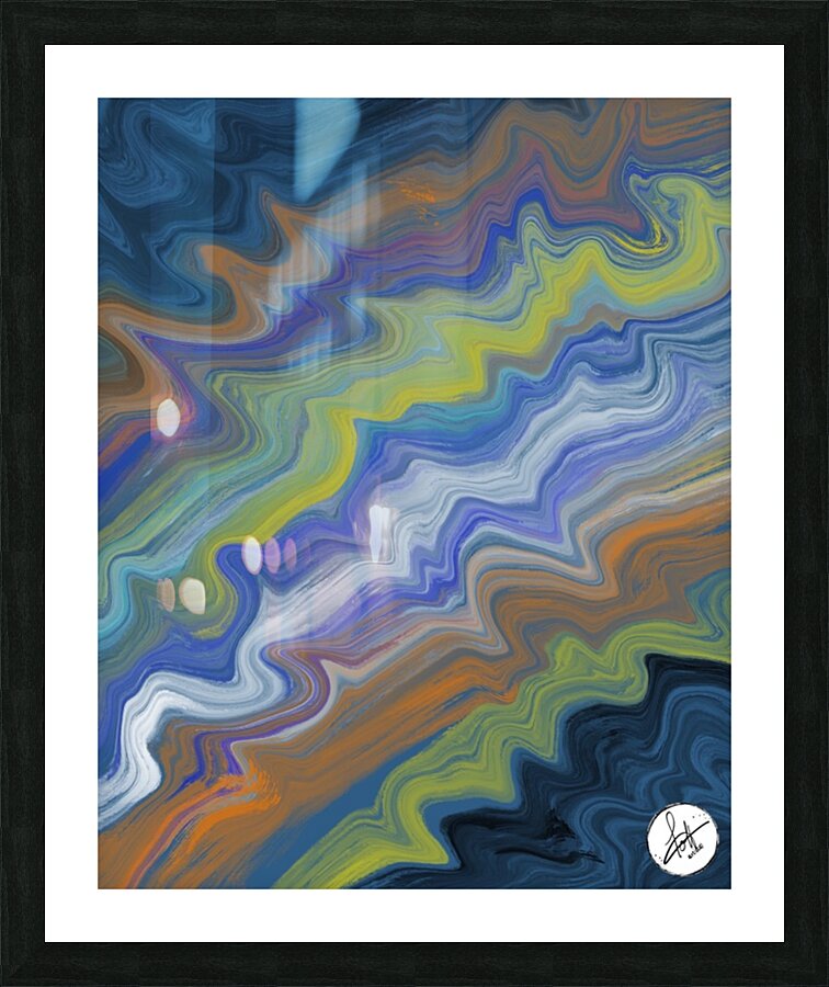 Interferences - Interferences Picture Frame print