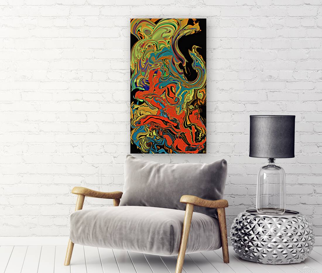 Flammes - Flames Reproduction