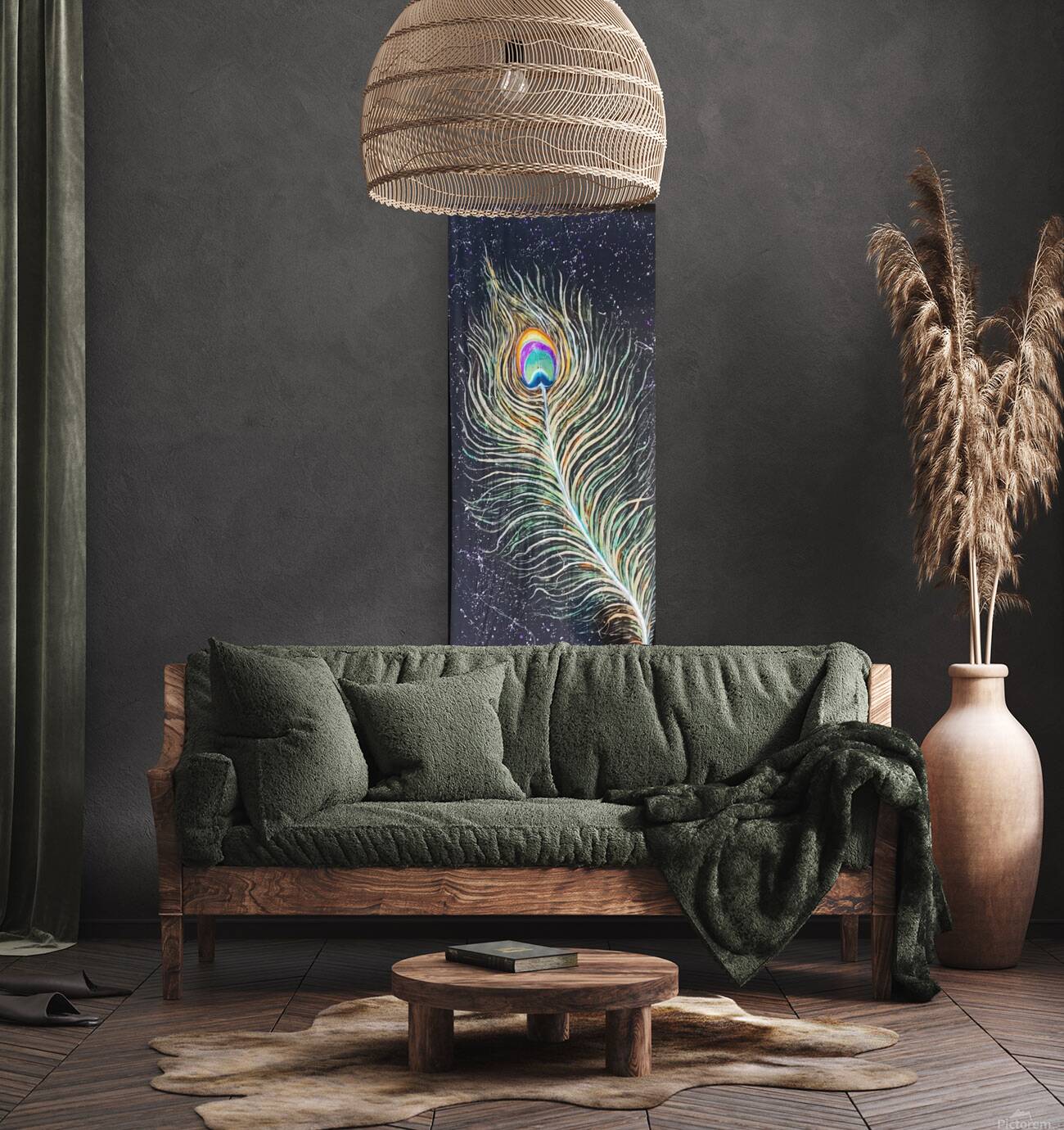 Peacock Feather 1 Reproduction