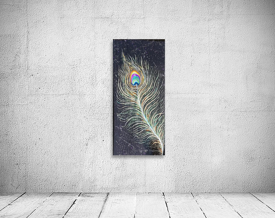 Peacock Feather 1 Wall Preview
