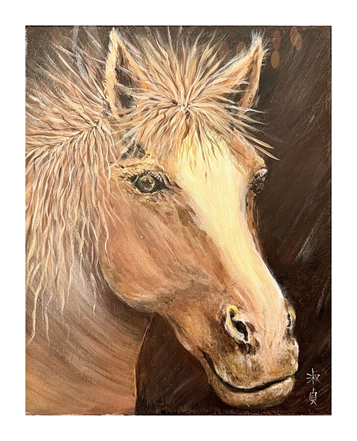 Horse for the Year Picture Frame print
