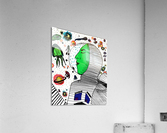 Dream sailor green Acrylic Print