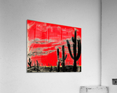 Red feeling Acrylic Print