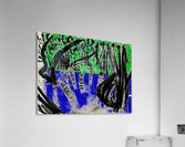 Jungle landscape Acrylic Print