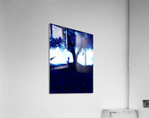 Blue and lonely tree Acrylic Print