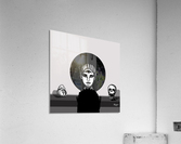 mirror witch halloween Acrylic Print