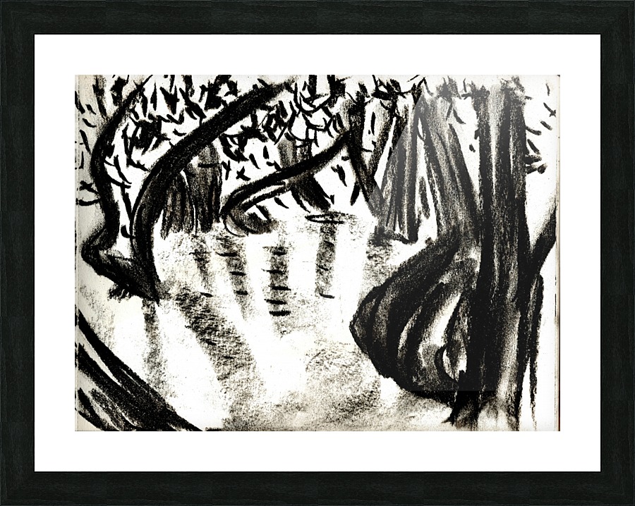 Pacific jungle Picture Frame print