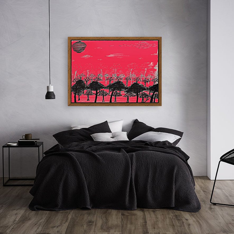 Trees vs sun red Reproduction