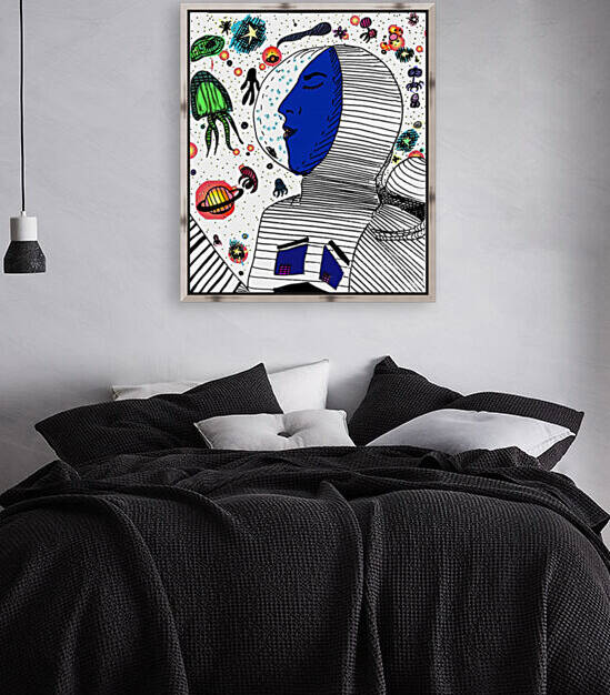 Dream sailor blue Reproduction