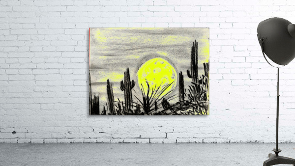 Desert moon Wall Preview