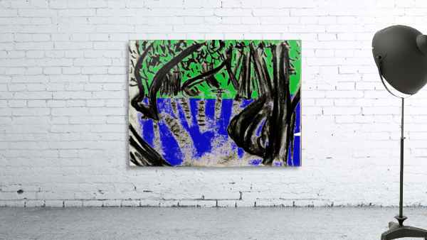 Jungle landscape Wall Preview