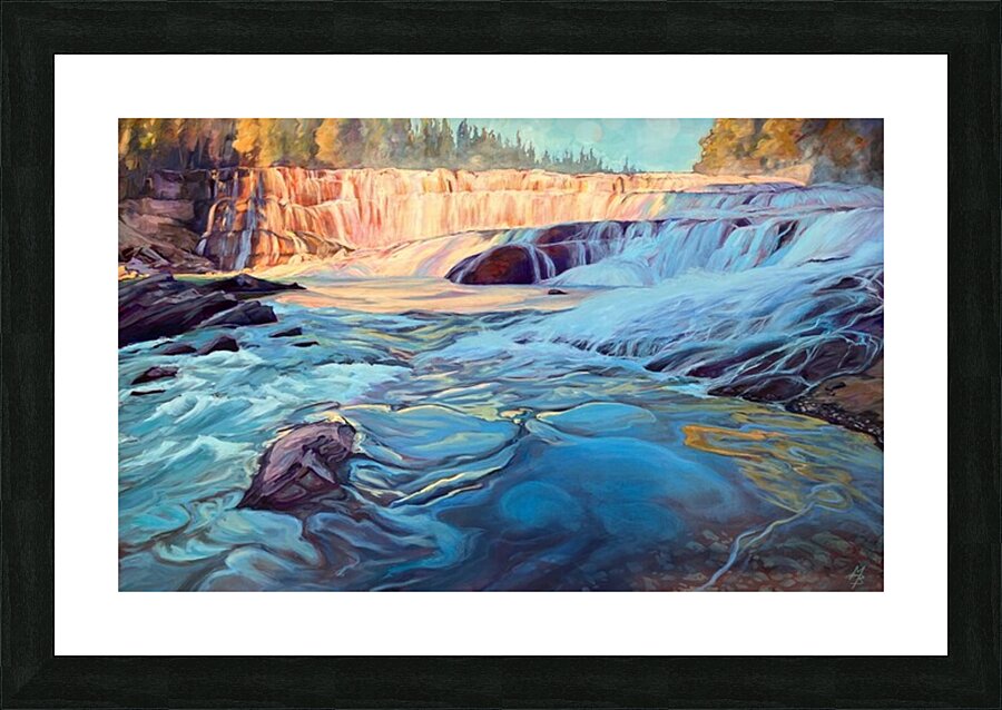 Big Rush Picture Frame print