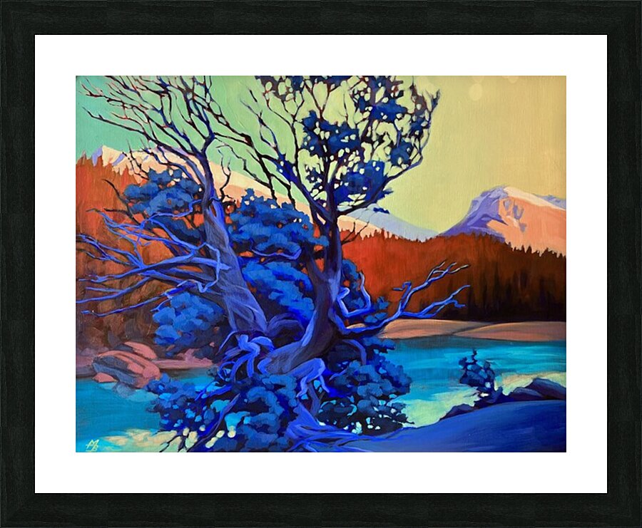 Still Hanging On Picture Frame print