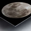 2025 Blood Moon Eclipse Composite Metal print