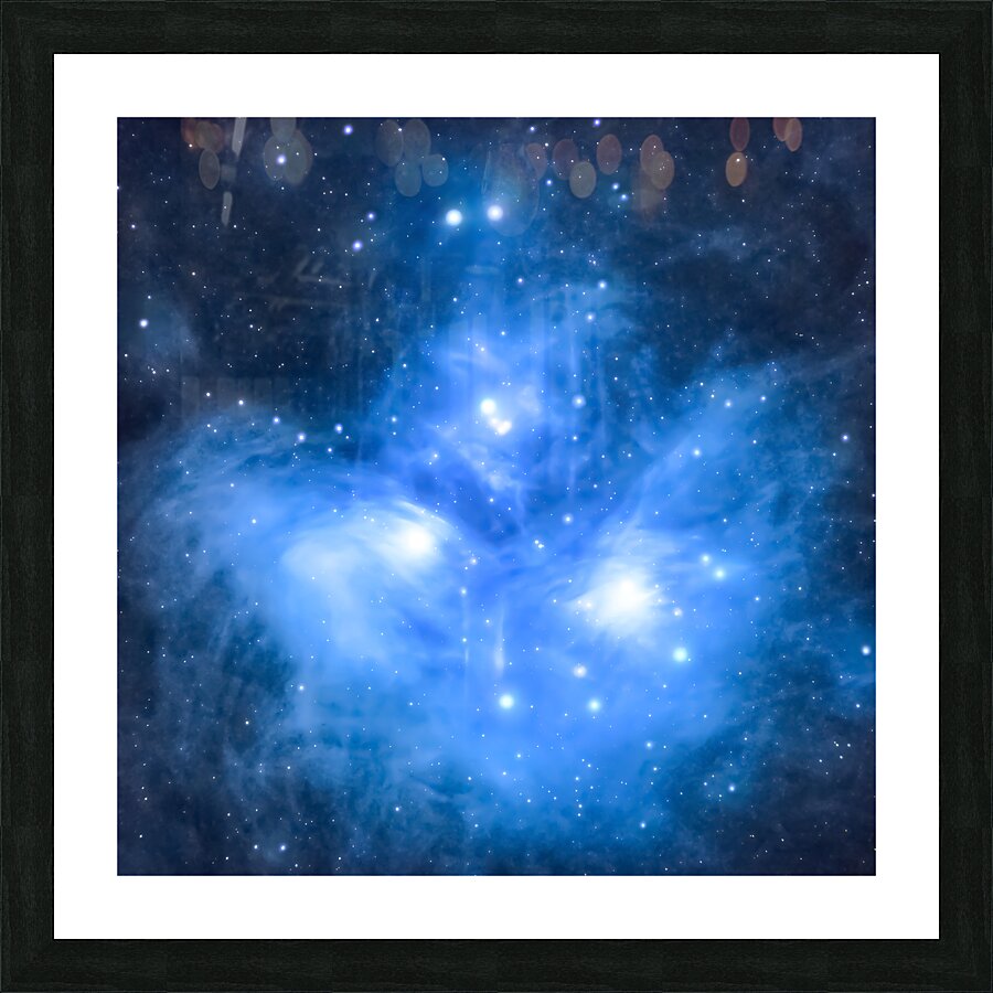 M 45 - The Pleiades Picture Frame print