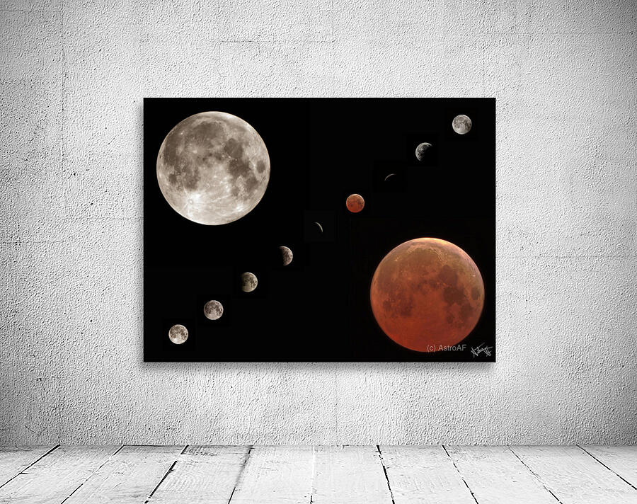 2025 Blood Moon Eclipse Composite Wall Preview