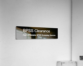 bpss logo Acrylic Print