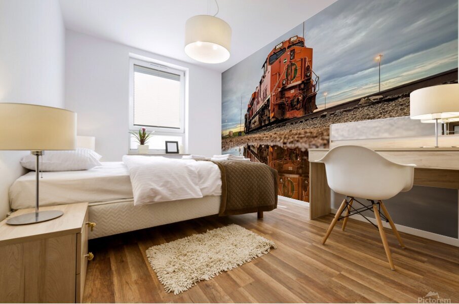 The   J  Mural print