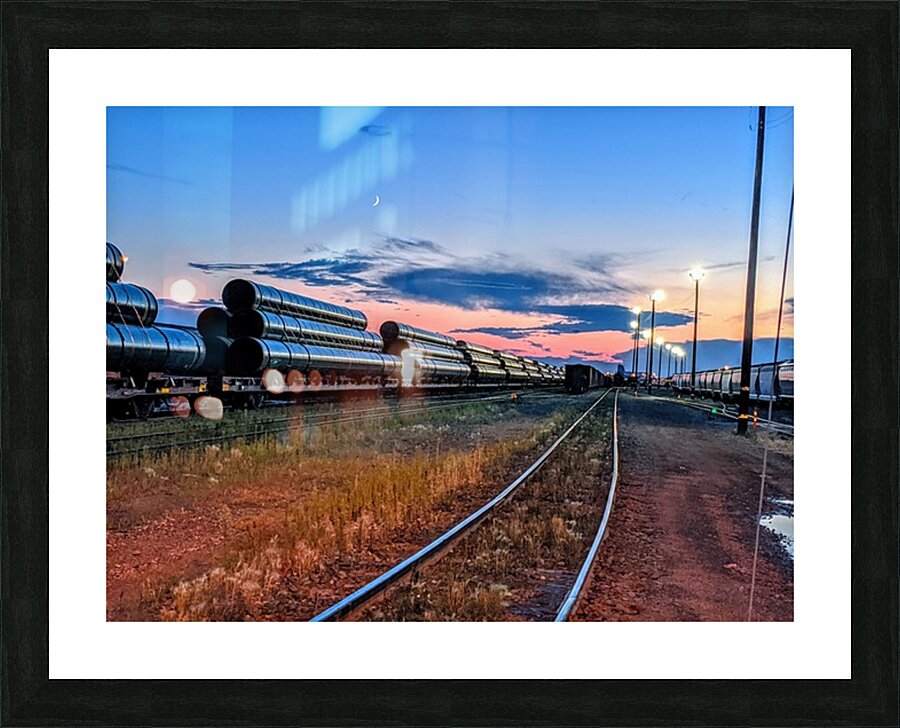 Evening Commute  Picture Frame print