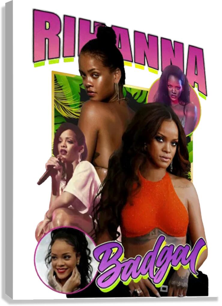 Rihanna 5 Canvas Print