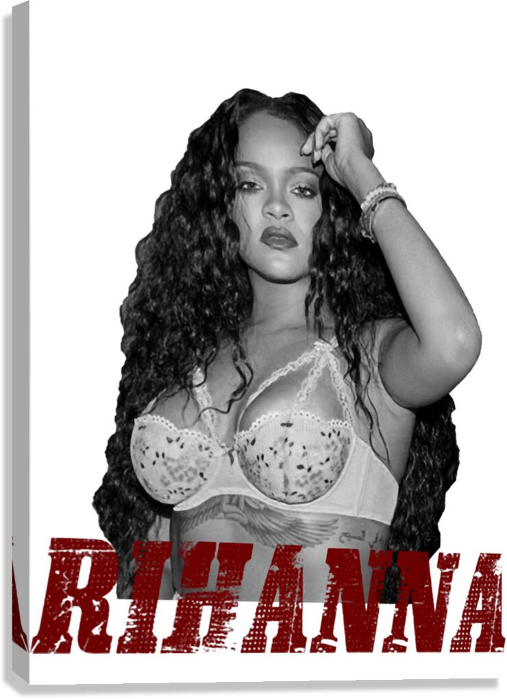 Rihanna 41 Canvas Print