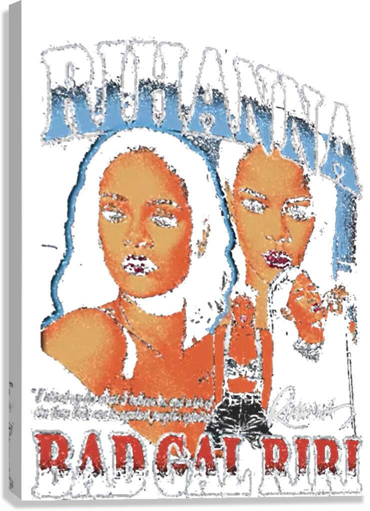 Rihanna 45 Canvas Print