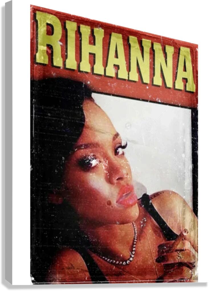 Rihanna 34 Canvas Print