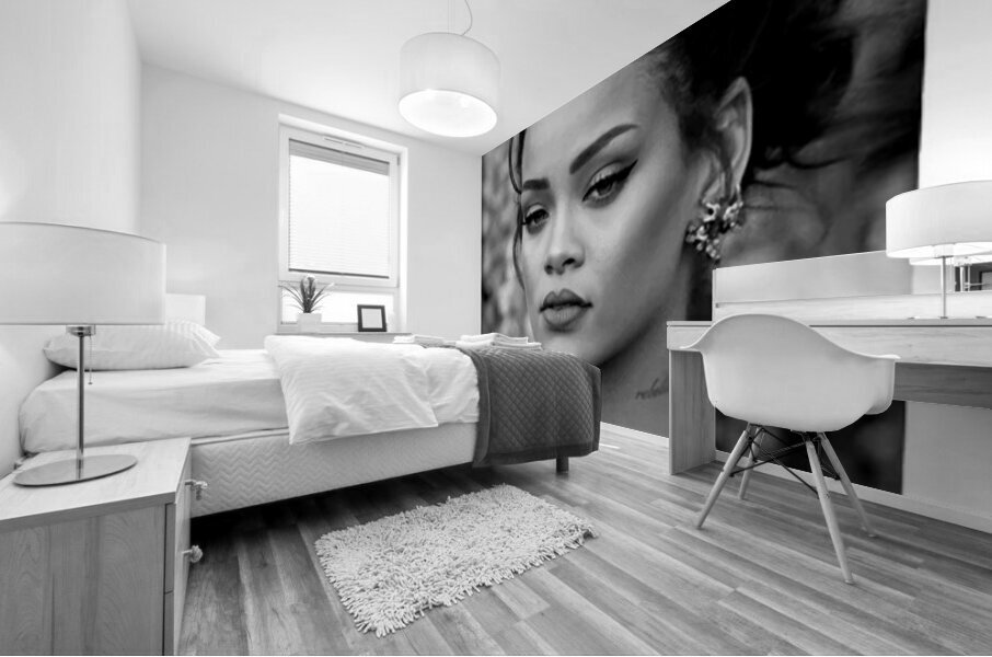 Rihanna 7 Mural print