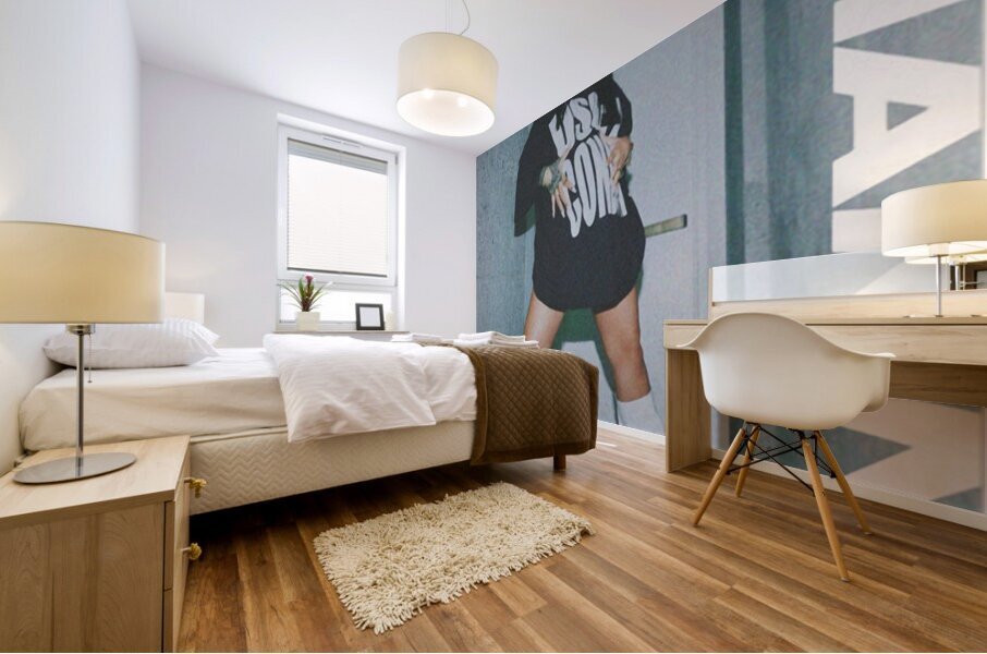 Rihanna 8 Mural print