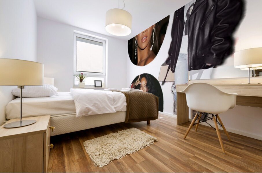 Rihanna 25 Mural print