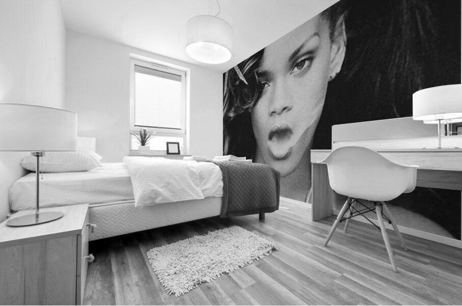 Rihanna 34 Mural print