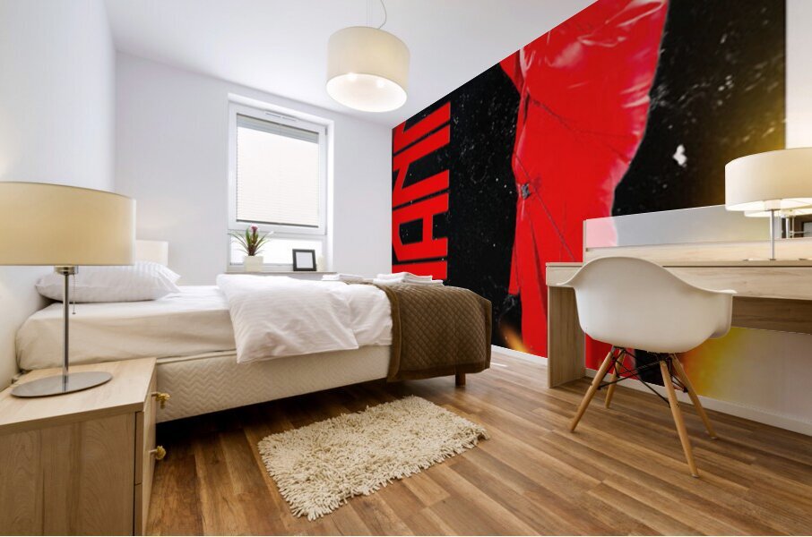 Rihanna 40 Mural print