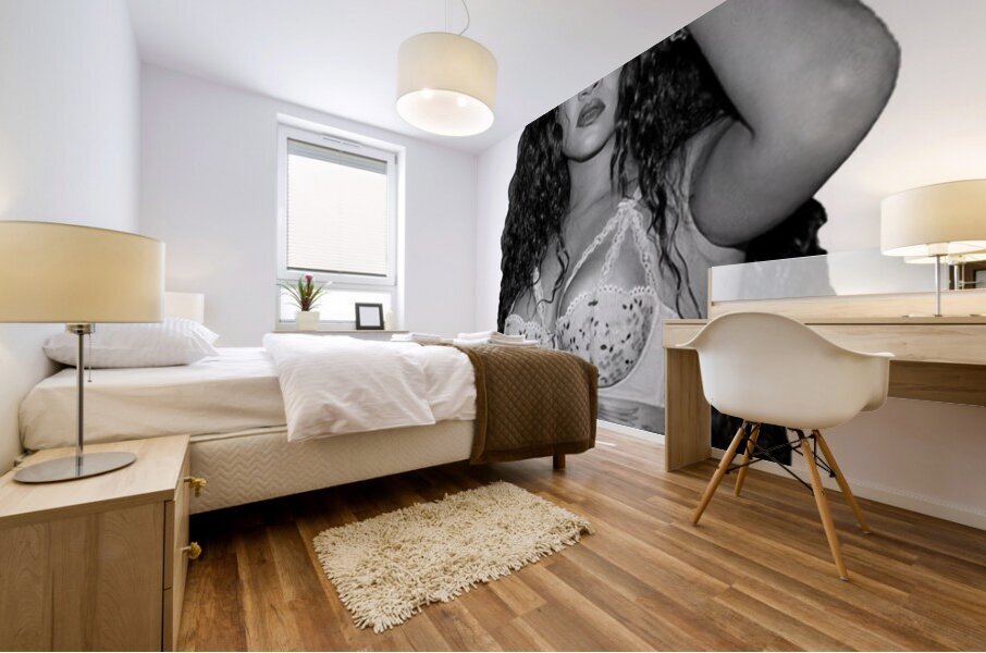 Rihanna 41 Mural print