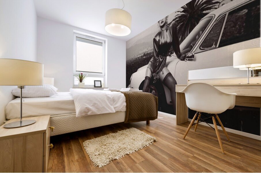 Rihanna 2 Mural print