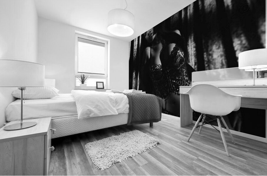 Rihanna 4 Mural print