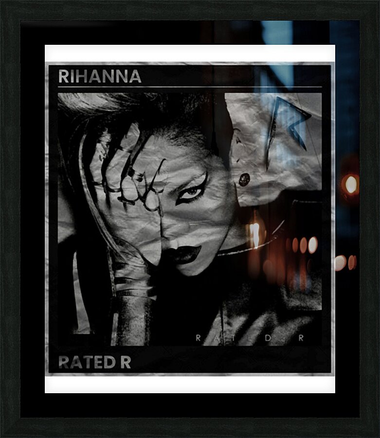 Rihanna 20 Picture Frame print