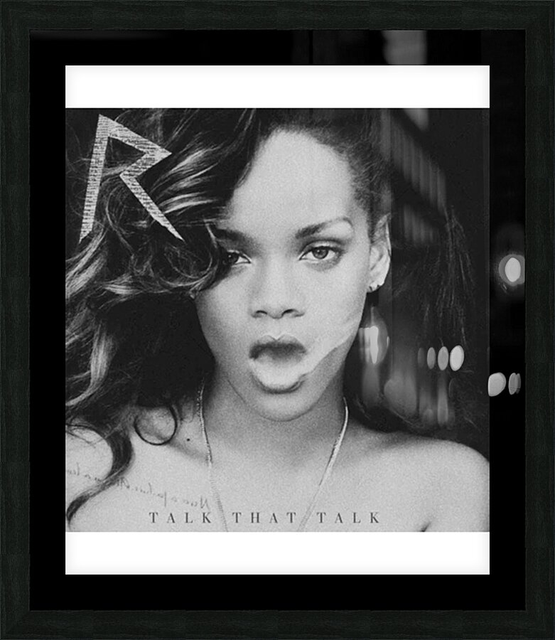 Rihanna 34 Picture Frame print